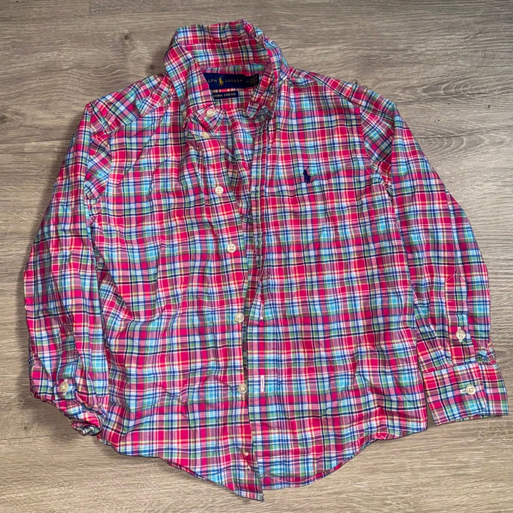 Ralph Lauren Multicolor Plaid Shirt